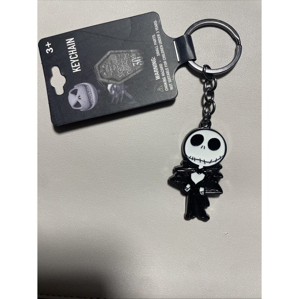 HER Accessories - Nightmare‎ Before Christmas Metal Keychain - JACK SKELLINGTON